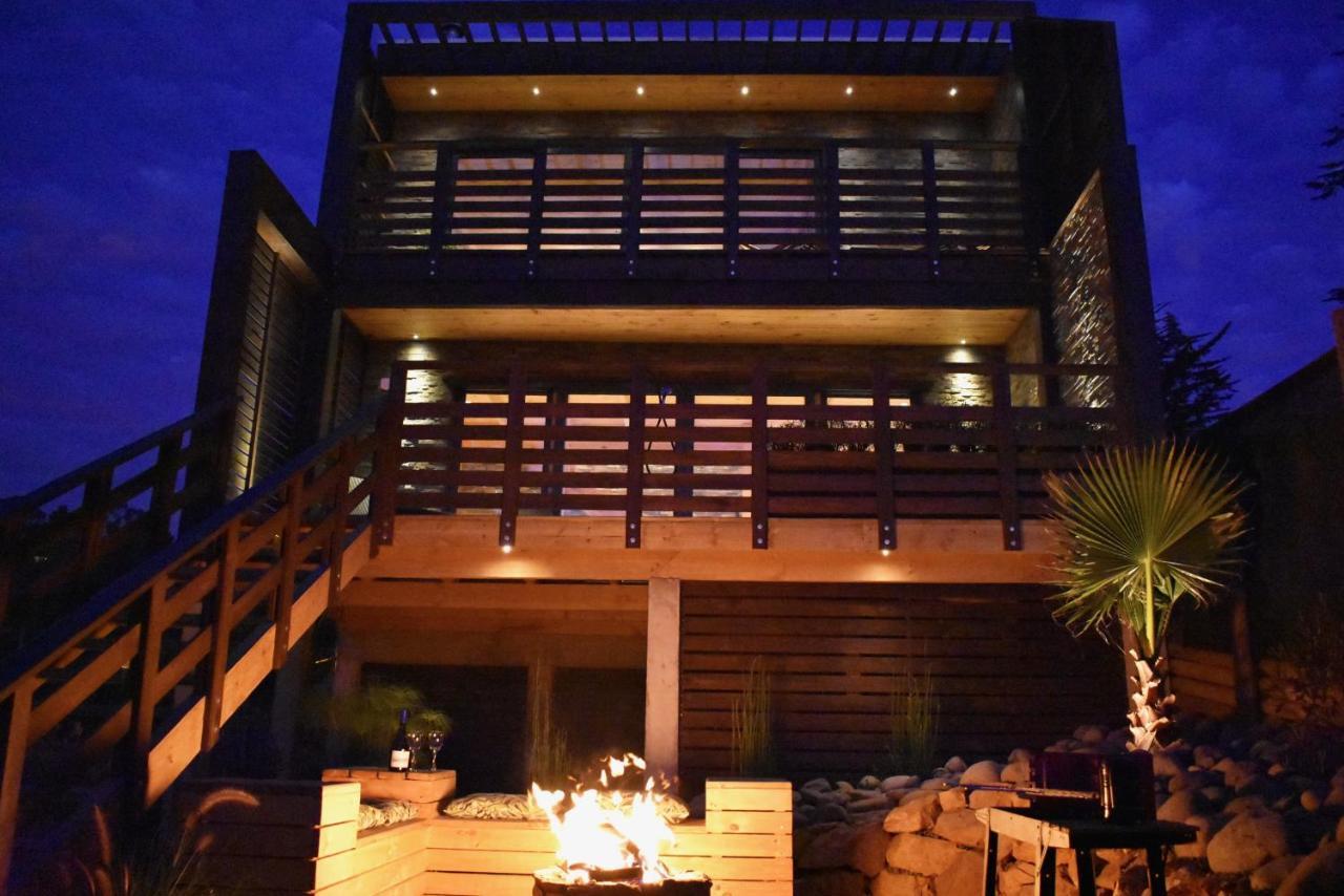 Casa Boutique Oceánica: Lujo Privado con Jacuzzi Bajo las Estrellas Pichilemu Exterior photo